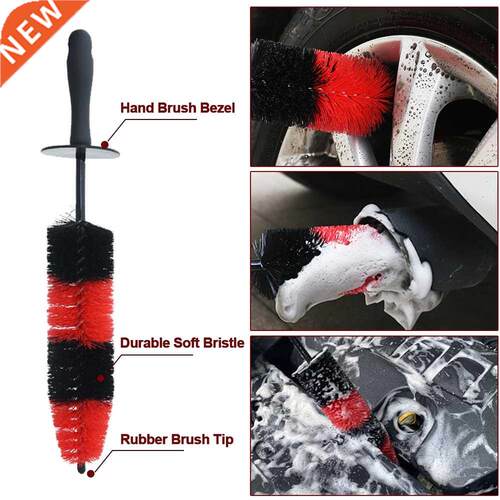 New Detailing Brush Drill Brushes Tool For Car Tire Rim Clea