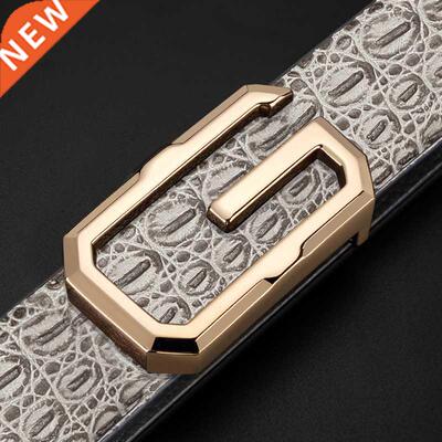 Luxury men designer fashion g belt high quality genuine leat
