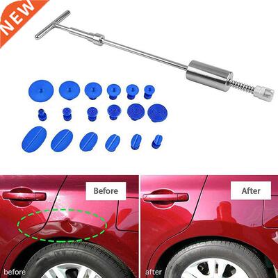 Portable Paintless Dent Repair Puller Kit T Bar Slide Hammer