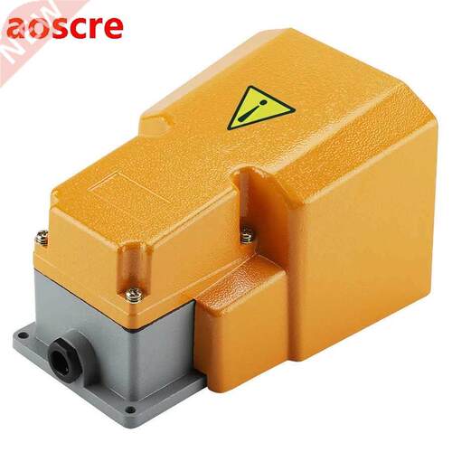 250V 10A Aluminum Alloy Foot Switch Oil Resistant Corrosion-