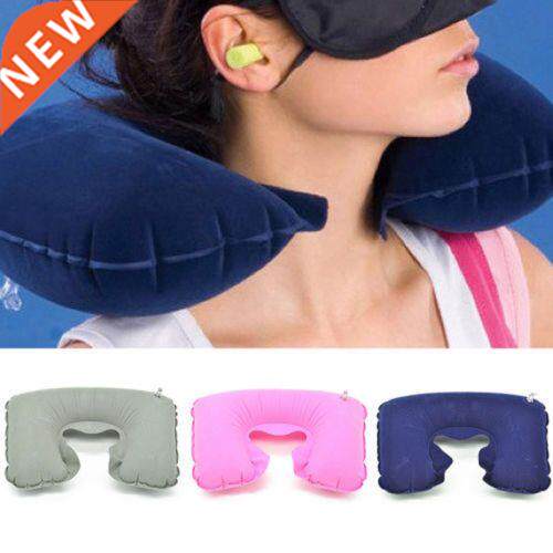 Foldable Inflatable U-shaped Neck Support Pillow Inflatable