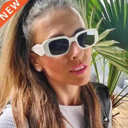 Small Polygon Rectangle Women Sunglasses Fashion Retro Brand