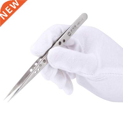 Stainless Steel Precision Tweezers Industrial Tweezer Pinzas