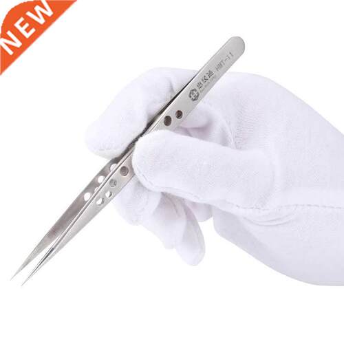 Stainless Steel Precision Tweezers Industrial Tweezer Pinzas