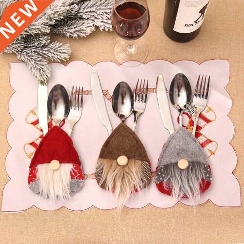 Cover Tableware Bag Knife Spoon Pocket Set Supplies
