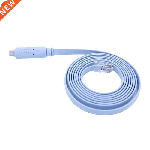 6.6ft Console Cable Extension Line USB C To RJ45 Office Comp