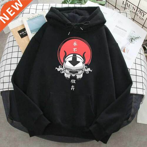 Mens 2022 Fleece Hoodies Avatar The Last Airbender Harajuku