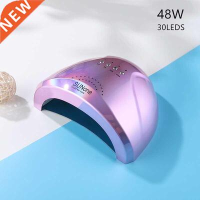 48W UV LED Nal Lamp wth 30 Pcs Leds For Curng Gel Nal Dr