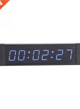 Programmable LED Remote Wall Clock Prscise Timer Stopwatch f