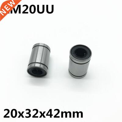10pcs LM20UU ball bearing inner diameter 20x32x42mm guide li