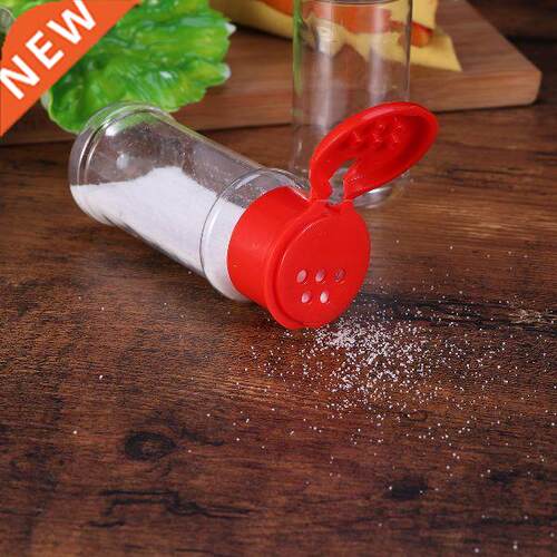 12PCS Plastic Spice Salt Pepper Shakers Seasoning Jar Can