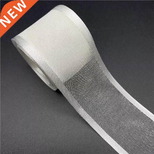 5Yrds/Lot 20mm 25mm 38mm White Stin Edge Orgnz Ribbon