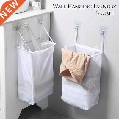 1pcs Wall Hanging Laundry Basket Underwear Socks Barrel Buck