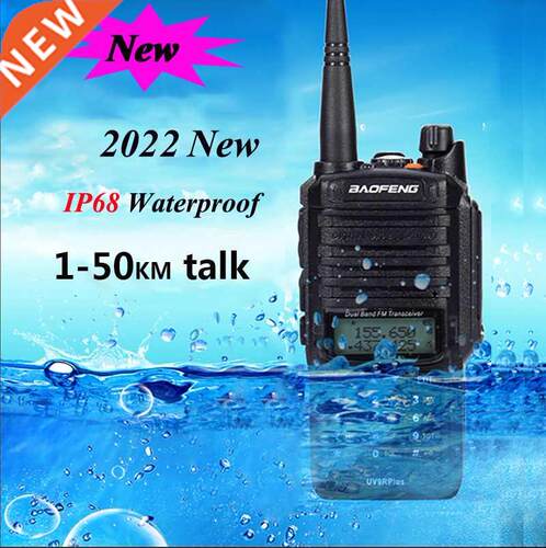 2022 10W Baofeng UV 9R plus 40 km walkie talkie for hunting