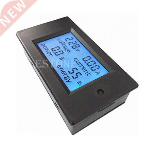New LCD Digital Volt Watt Power Meter Ammeter Voltmeter AC 8