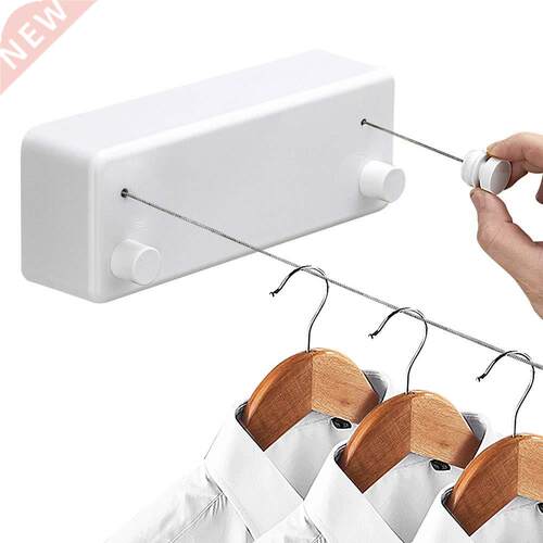 Creative Outdoor Clothes rack Indoor Retractable Clotheslin