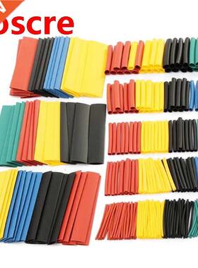 40Pcs 8 Sizes Multi Color Polyolefin 2:1 Halogen-Free Heat