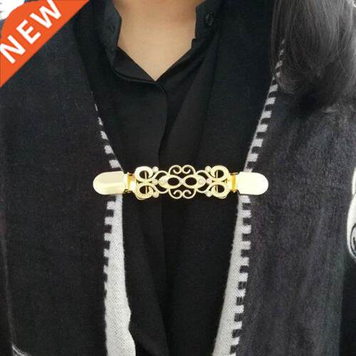 Vintage Alloy Cardigan Clip Women Sweater Blouse Shawl Clips
