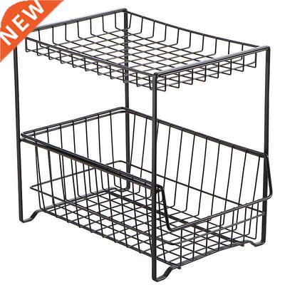 Under The Kitchen Sink Iron Storage Rack Drawer Type Can Be