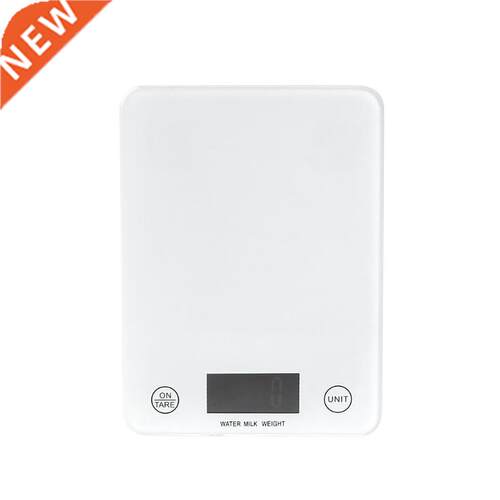 5kg 1g Kitchen Scales LCD Display Toughened Glass for Cookin