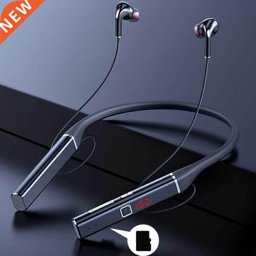 TWS 100 hours Wireless Earphone Bluetooth Magnetic Neckband