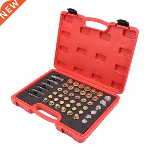 64/114PCS Portable Professional Oil Pan Thread Repair Set Au