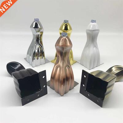 4pcs Furniture feet bronze plated metal sofa legs Snake-Shap