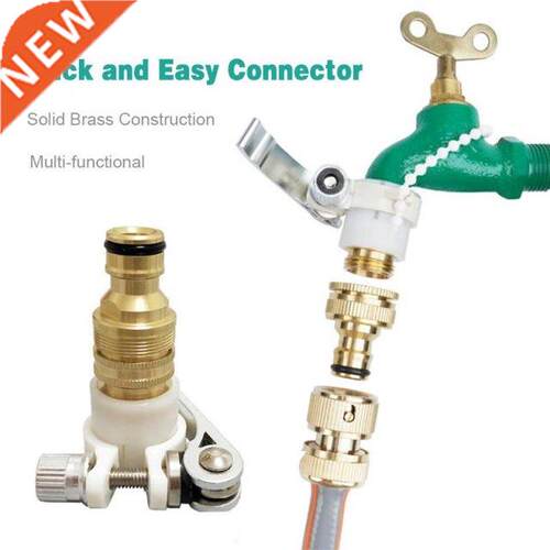 Universal 3-in-1 Brass Hose Tap Connectors Set Kitchen Tap C