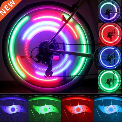 Waterproof Bicycle Spoke Light Willow Shape LED Bike Wheel L