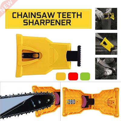 Chainsaw Serrated Teeth Sharpener Tool Oil Stone Grinding Sa