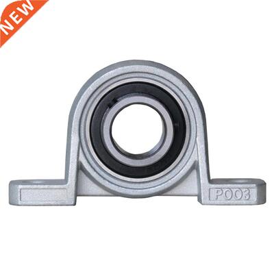 2PCS KP006 0mm Bore Diameter Zinc Alloy Pillow Block Mounte