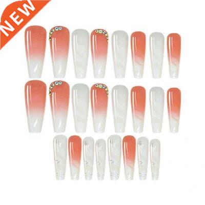 24Pcs/Set Nail Extension Tip Good Ductility False Nails