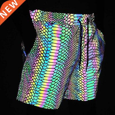 Summer Shorts Men 2021 Jogger Reflective Safety Trouser Snak