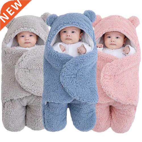 Soft Newborn Baby Wrap Blankets Baby Sleeping Bag Envelope F