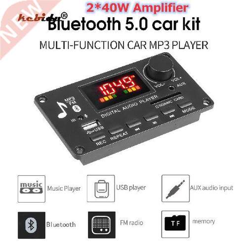 Hot DC 5V-26V Call Recording MP3 Player Decoder Board 80W