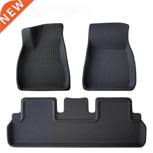 For Tesla Model  Car Waterproof Non-slip Floor Mat TPE XPE