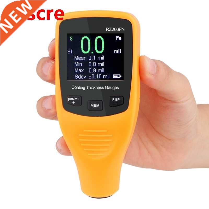 Portable Paint Thickness Gauge Car Body Tester Detailing Too