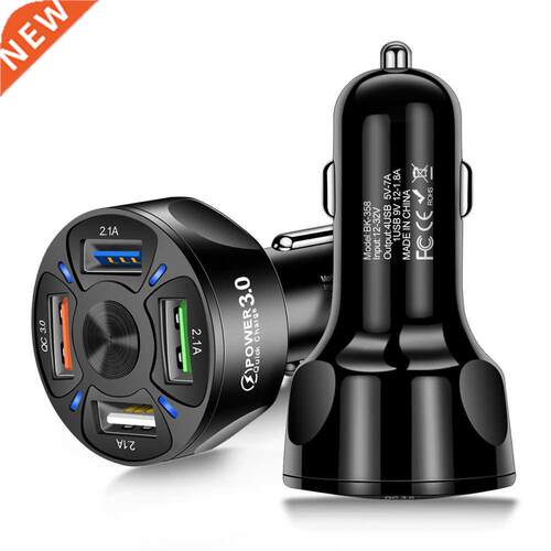 Car USB Charger Quick Charge 3.0 4.0 Universal 18W Fast Char