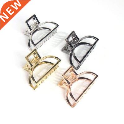 2020 Women Girls Geometric Hair Claw Clamps Hair Crab Moon