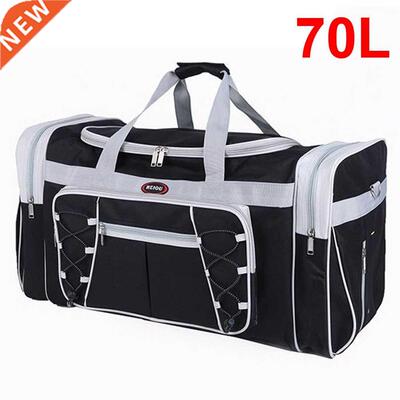 70L Waterproof Nylon Luggage Gym Bags Outdoor Bag Large Trav