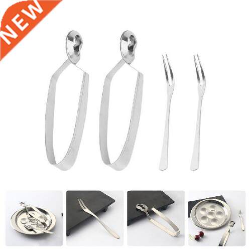 Tongs Escargot Tong Snail Serving Seafood Food Fork Cooking