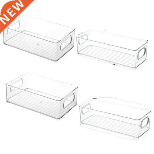 Refrigerator Organizer,Stackable Clear Organizers Bins With