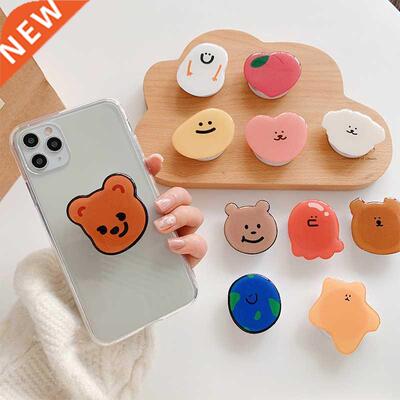 3D Glossy Cute Be Phone Holder Griptok Support Telephone f