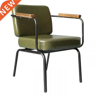 Industrial style retro wrought iron chair loft leisure