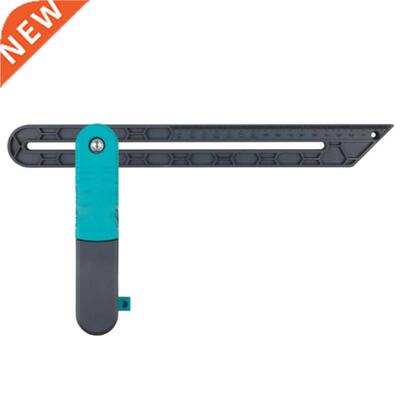 Angle Rulers Gauges Tri Square Sliding T-Bevel With Rubber H