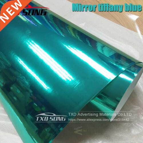 Flexible chrome! Silver chrome mirror vinyl car wrap sticker
