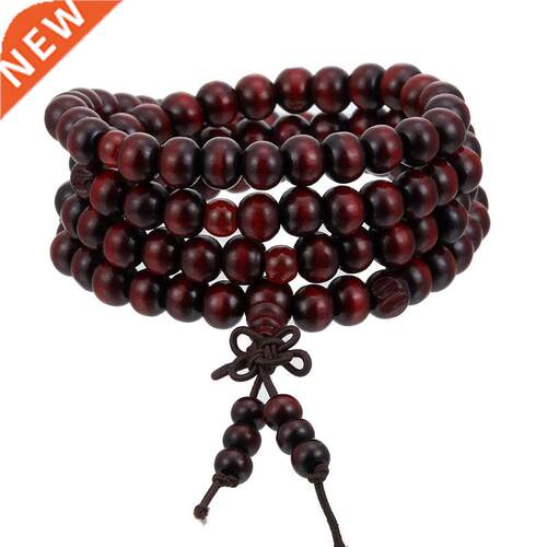 1Pcs 8mm Natural Sandalwood Budist Buda Meditation Wood
