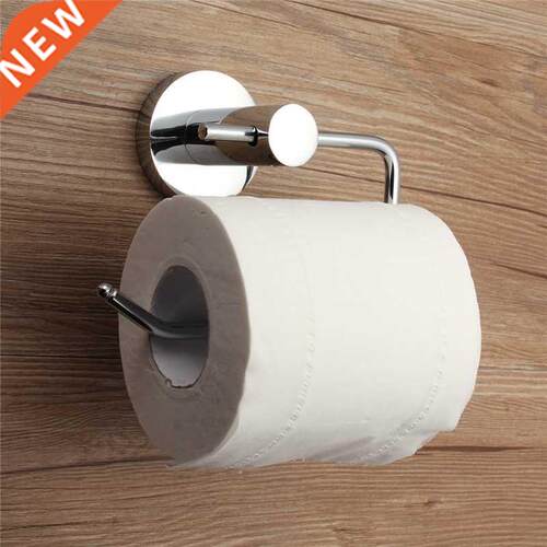 Chrome Polished Stainless Steel Bathroom Toilet Roll WC Pape
