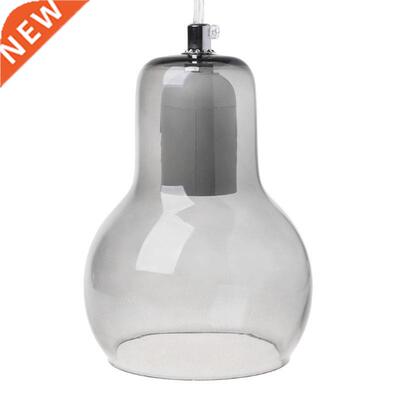 Modern Pendant Light Single Head Hoist Clear Glass