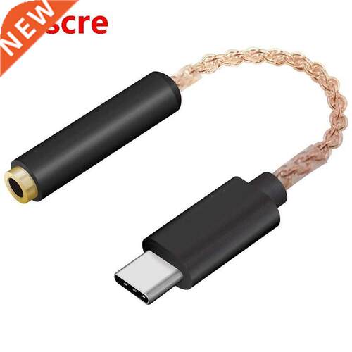Hifi o Converter Usb-C To 3.5Mm Jack Adapter Dongle Cable (5